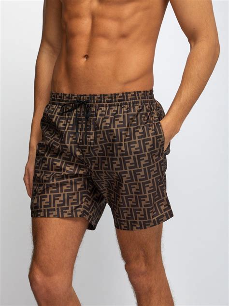 mens fendi shorts|fendi swim shorts for men.